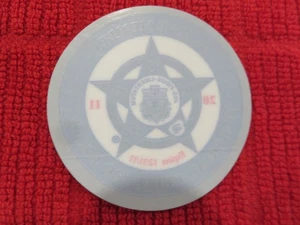 Fraternal Orden de Policía 2011 Miembro 2 1/4" Interior Ventana Adhesivo Emblema NUEVO - Imagen 1 de 3