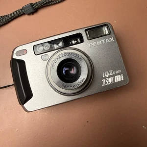 Pentax Espio IQZoom 120mi Point & Shoot 35mm Film Camera WORKS - Picture 1 of 10