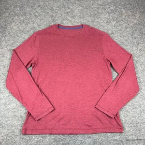 Lululemon T-Shirt Long Sleeve Pink Mens Medium M * - Picture 1 of 11