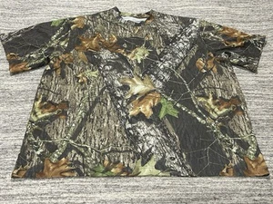 Mossy Oak T Shirt Mens 2XL XXL Camo Field Staff Short Sleeve Hunting Outdoor - Picture 1 of 11