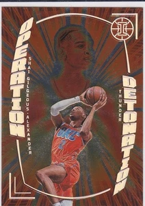 SHAI GILGEOUS-ALEXANDER Panini Illusions Detonation Basketball Card SGA THUNDER! - Picture 1 of 2
