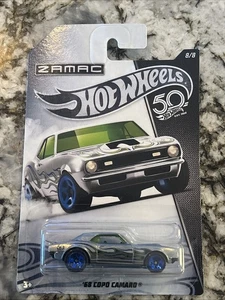 HOT WHEELS ZAMAC 50TH ANNIVERSARY '68 COPO Camaro - Picture 1 of 2