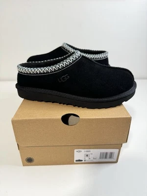Zapatillas UGG Tasman II Negras Niños Grandes Talla US 4 Gamuza y Piel de Oveja 1019066K Foto 1 de 4