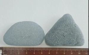 japanese sea glass BIg gray - Picture 1 of 6