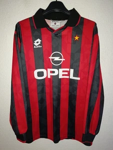 AC MILAN 1995-1996 Opel shirt trikot maillot maglia camiseta L - Picture 1 of 4