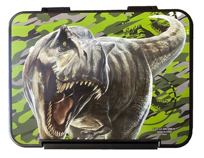 Fiambrera Bento reutilizable universal para niños Jurassic World con diseño Dino Foto 1 de 4