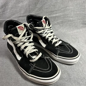 Vans Sk8-Hi Pro Classics Skateschuhe Turnschuhe schwarz/weiß Wildleder Herren 7,5/Damen 9 - Bild 1 von 9