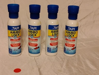 API Ammo Lock 4-4oz.(16oz.) Ammonia Detoxifier for Freshwater & Marine Aquariums - Image 1 of 4