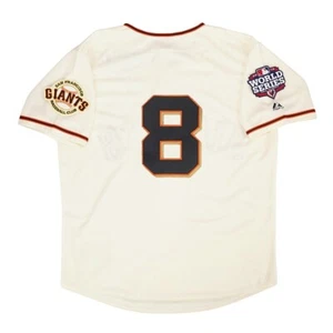 Hunter Pence 2012 San Francisco Giants Cream Home World Series Men's Jersey - Picture 1 of 5