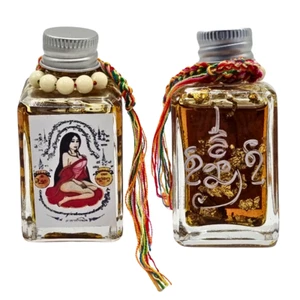 Oil Power Love Magic Charm Pareja Talismán Mae Prai Encantadora Riqueza Fortuna Santa - Imagen 1 de 5