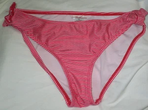 New Jantzen Bikini Swim Bottoms Girls Size 16 Red Stripes Bows NWOT Bathing Suit - Picture 1 of 4