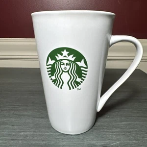 Taza de café con leche Starbucks Tall 2014 con logotipo de sirena verde 17,8 oz - Imagen 1 de 5