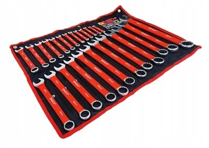 25 Pcs Combination Wrench Set Mechanic Metric Spanner Kit Garage Tools 6-36 mm - Picture 1 of 6
