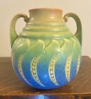 Roseville Blue Falline Vase #649-7" MINT! and Very Nice!