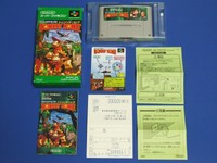 SUPER DONKEY KONG Boxed SUPER FAMICOM Import Japan 