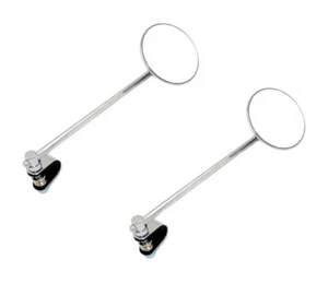 Rétroviseur avec pince de guidon CHROME Mirror with handlebar clamp UNIVERSAL X - Photo 1/8