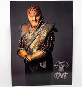 Babylon 5 Andreas Katsulas Amb. G'Kar Narn 1998 TNT Promo 5" x 7" Photo Card New - Picture 1 of 2