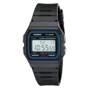 Orologio sportivo da uomo F91W-1 Classico Cinturino in resina Digitale Nuovo - Foto 1 di 4