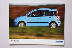 Car Press Photo - Fiat Panda - Light Blue - Side View - Picture 1 of 1