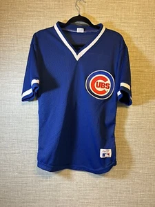 VINTAGE Rawlings Cubs Jersey Medium Mesh Blau - Bild 1 von 5