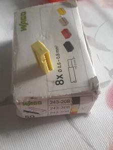10 WAGO 243-508 Dosenklemme 100V 8-polig MICRO Verbindungsdosenklemme 857087 - Bild 1 von 1