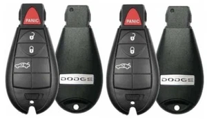 2 NEW Dodge Charger Challenger Magnum 2008-2010 3B Fobik Remote Key IYZC01C - Picture 1 of 2