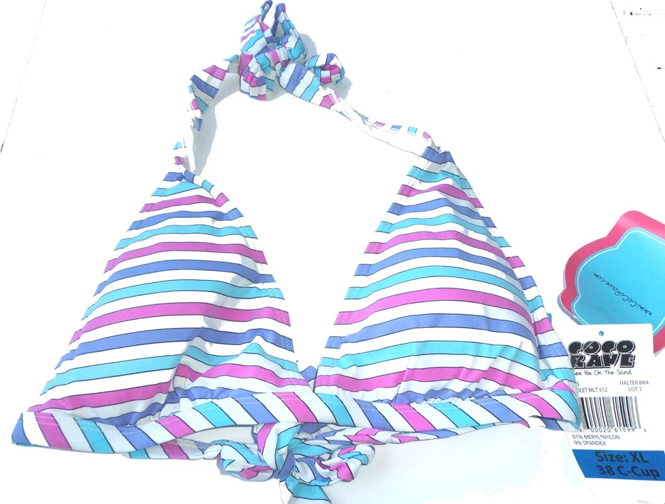 Coco Rave Halter Bikini Swimsuit Separates Sizes XS/S - XL NWT $48 - Image 1 of 1