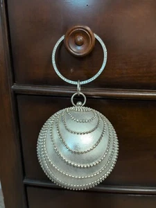 Women Evening Party Bag Formal Handbag Small Purse Round Clutch FUN 🪩 - Picture 1 of 7