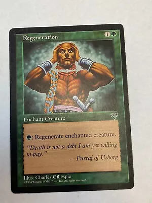 Regeneration - Magic the Gathering MTG Mirage Single Card - Image 1 of 2
