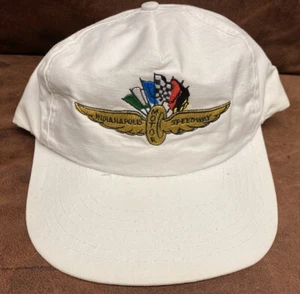 Vintage Indianapolis Motor Speedway SnapBack Farmer Trucker Hat - Picture 1 of 9