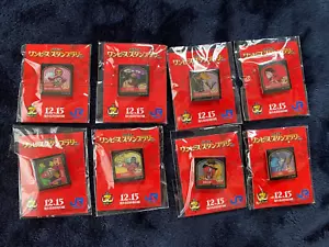 One Piece Pins Metal Badges Japan Railway 2012 Limited 8types set pellicola Z Toei - Foto 1 di 10