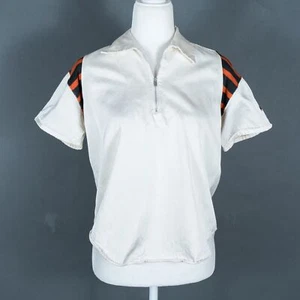 VTG Powers Athletic Wear Skinner Tackle Twill Zip Jersey #31 - SZ 36 Youth - Picture 1 of 11