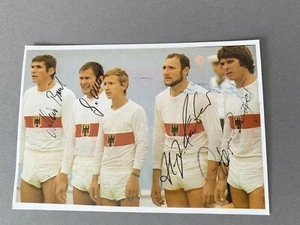 Deutschland Olympiasieger 1972 Rudern (4 x signiert) signed Foto 10x15 Autogramm - Picture 1 of 1