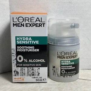 L'oreal Men Expert Hydra Sensitive Soothing Moisturizer For Sensitive Skin - Picture 1 of 6