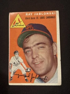1954 Topps #26 Ray Jablonski St. Louis Cardinals GOOD - Picture 1 of 2