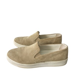 prada suede slip on