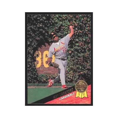 1993 Leaf Ray Lankford Cardinals #297 - Image 1 of 3