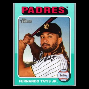 2024 Topps Heritage High Number #505 Fernando Tatis Jr Aqua Border - SD Padres - Picture 1 of 2