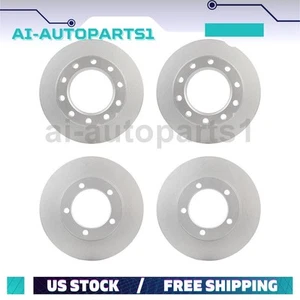For 1996 - 2000 2001 2002 Chevrolet C3500HD 4pcs Front + Rear Disc Brake Rotors - Picture 1 of 7