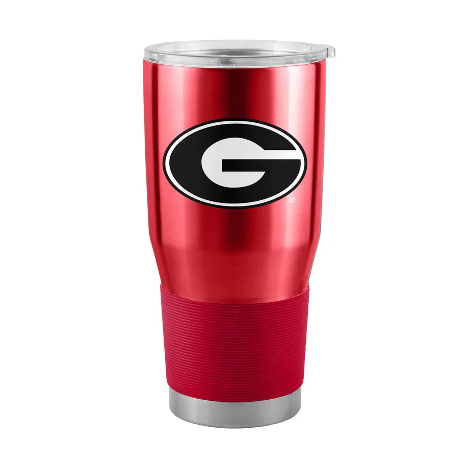 Georgia Bulldogs Gameday 30 oz Stainless Tumbler Logo Brands 142-S30T-1