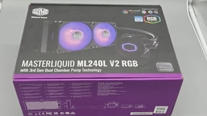 Cooler Master MasterLiquid ML240L V2 RGB 240mm AiO Liquid CPU Cooler - Afbeelding 1 van 4