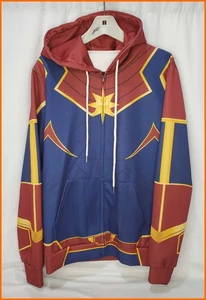 Chaqueta con capucha Capitana Marvel para mujer nueva sin etiquetas - 2XL - Imagen 1 de 3