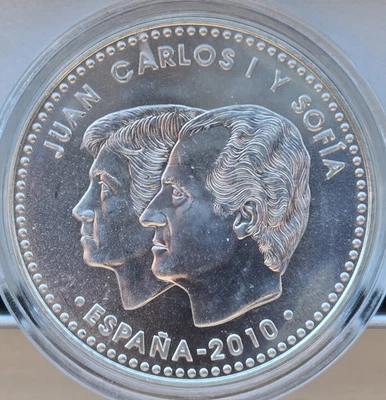 Spain 2010 12 Euro Silver Prood - Cameo - .925 Fine - Image 1 of 4