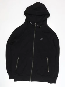 Nike Men’s Black 2XL Full Zip Hoodie Polyester Jacket - Picture 1 of 12