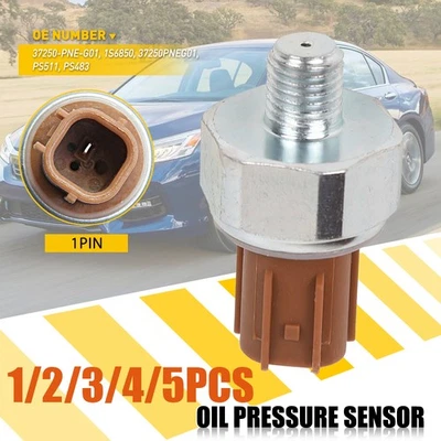 VVT Variable Valve Timing Oil Pressure Switch For Honda Accord 37240R70A041-5x - Image 1 of 4