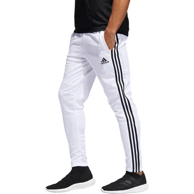 Pantalones de entrenamiento de fútbol para hombre Adidas Tiro 19 atléticos para correr negros blancos nuevos con etiquetas Foto 1 de 4