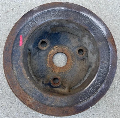 POLEA CIGÜEÑAL FORD THUNDERBIRD C1AE-6312-A POLEA 2 RANURAS 1961-1964 #1 Foto 1 de 4