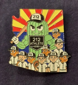 Cooperstown Baseball Trading Pin 2025 212 Athlete AZ Cactus - Picture 1 of 2