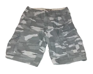 Iron Co Cargo Shorts Men’s Size 32 Camouflage Green Camo - Picture 1 of 8