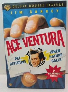 Ace Ventura 3 Film Collection Set with Bonus Animated Series DVD Like New! - Imagen 1 de 3